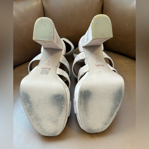 COACH Marina Platform Strappy Heels Sandals size 6.5 - Picture 9 of 10